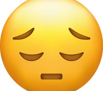 22932677 teleurgesteld emoji verdrietig gezicht ongelukkig emoticon gratis vector